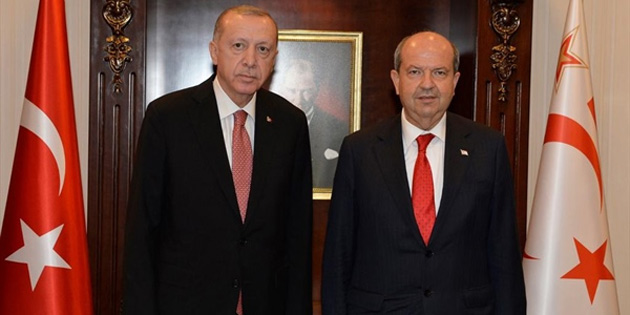 Cumhurbakan Tatar, Trkiye Cumhurbakan Erdoan ile telefonda grerek gemi olsun dileklerini iletti 