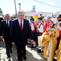 A�ILI�I CUMHURBA�KANI AKINCI YAPTI 