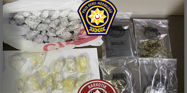 Girne’de 19 ve 17 ya��nda iki ki�i uyu�turucu bulundurmaktan tutukland�