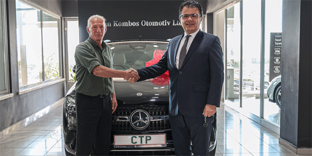 CTP Piyangosu’nun talihlisi aracn teslim ald