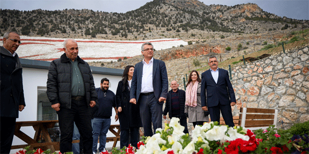 Erhrman, Dikmen Belediyesi’nin projelerini yerinde inceledi