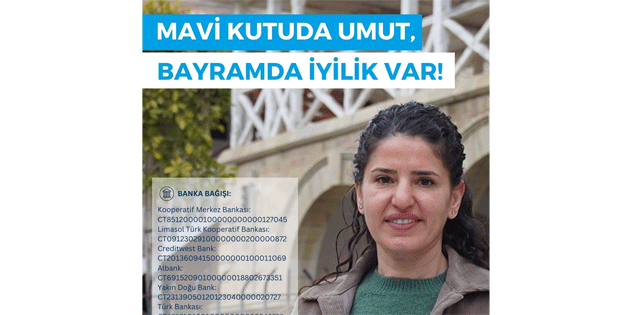 SOS �ocukk�y� Derne�i, bu y�lki Ramazan kampanyas�nda, mavi kutular� sembol olarak kullan�yor