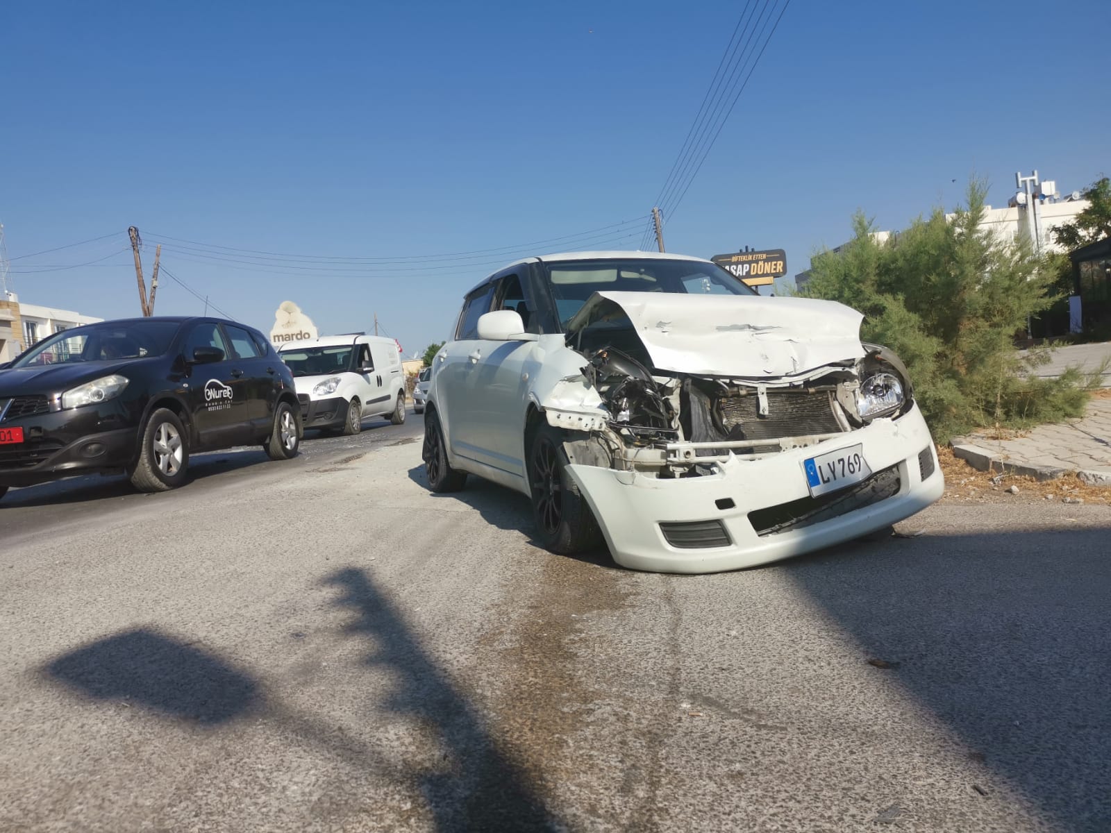 ALSANCAK-GRNE YOLUNDA KAZA