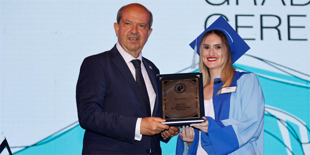 Cumhurbakan Tatar, LA 30’uncu dnem mezuniyet trenine katld