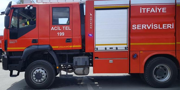 Gnyeli’de klima ksa devre yapt, yangn kt