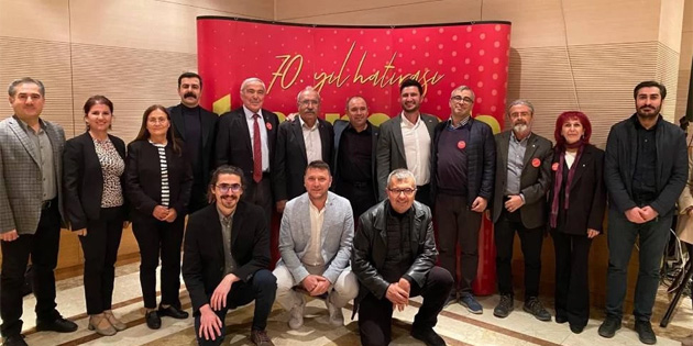 TMMOB 70. yln trenle kutlad