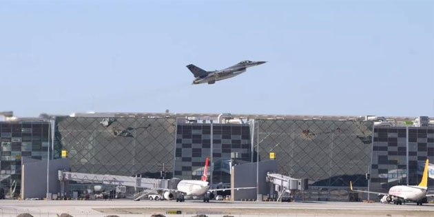 6 T�rk F-16's� KKTC'ye konu�land�r�ld�