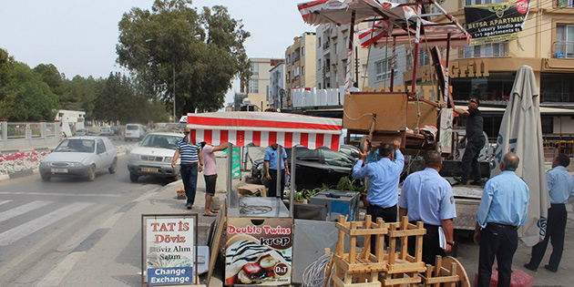 Seyyar bfeler zabta ekipleri tarafndan kaldrld