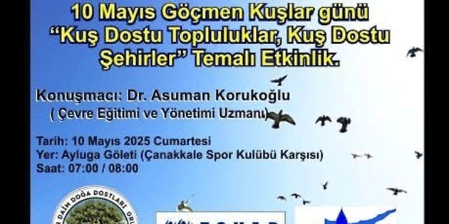 Her Daim Doa Dostlar tarafndan Dnya Gmen Kular Gn etkinlii dzenleniyor