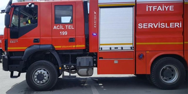 Kalecik’te bir dairenin mutfak aspirat�r� yang�na neden oldu