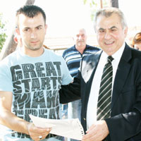 Kalkanl�’da arsa da��t�ld�
