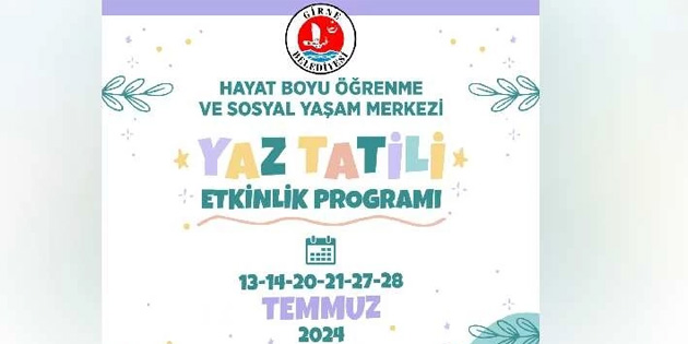 Girne Belediyesi'nden �ocuklar i�in yaz tatili etkinli�i