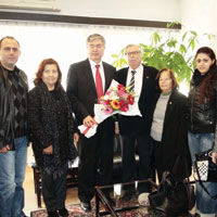 ehit Aileleri’ndan Aka’ya ziyaret