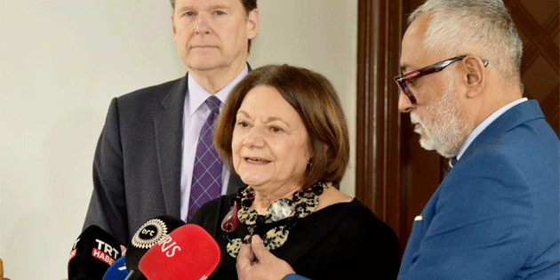 DiCarlo: “Tatar’la verimli bir grme yaptk, geni kapsaml toplanty ele aldk”