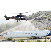 �ehit Te�men Caner G�nyeli Arama Kurtarma Tatbikat� ba�lad� 