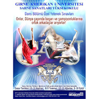 GA� Dans B�l�m� �zel Yetenek S�navlar� ba�l�yor 