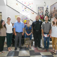 Kuzey K�br�s T�rk K�z�lay� Umut E�itim ve K�lt�r Evi’ni ziyaret etti 