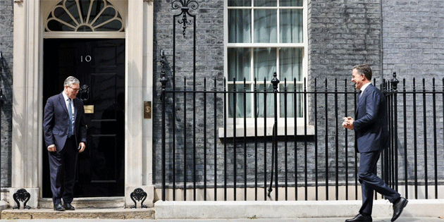 Starmer, Rutte ile Londra'da bir araya geldi