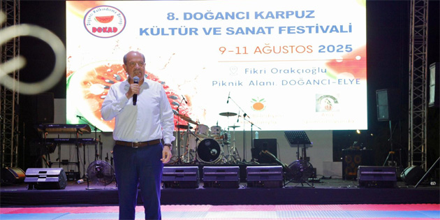 Tatar, 8. Doanc Karpuz Kltr ve Sanat Festivali’ne katld