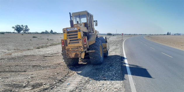 D�rtyol-T�rkmenk�y aras� banket d�zenleme �al��malar� tamamlad�