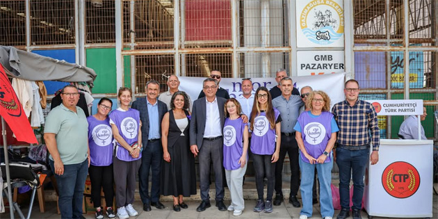 CTP'li kad�nlar hem dayan��ma g�sterdi hem imza toplad�