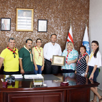 �ehit �lker Karter �zci liderleri Sad�ko�lu’nu ziyaret etti 