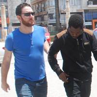 Nijeryal� ��renci uyu�turucu ile yakaland� 