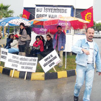 Lefke Avrupa �niversitesi’nde d�n grev vard�