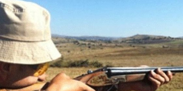 Bir kii avclar tarafndan alan atele yaraland 