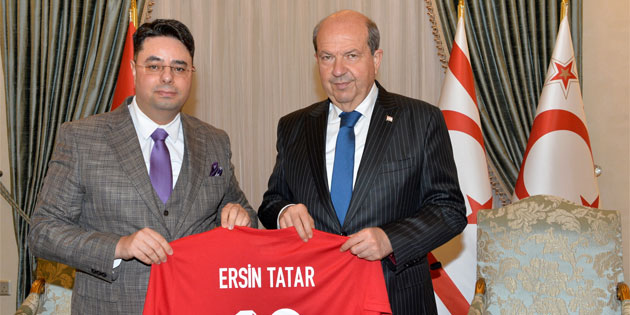 Cumhurba�kan� Tatar, T�rkiye Bedensel Engelliler Spor Federasyonu y�netimini kabul etti