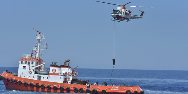 �ehit Te�men Caner G�nyeli Tatbikat� ba�ar�yla icra edildi 