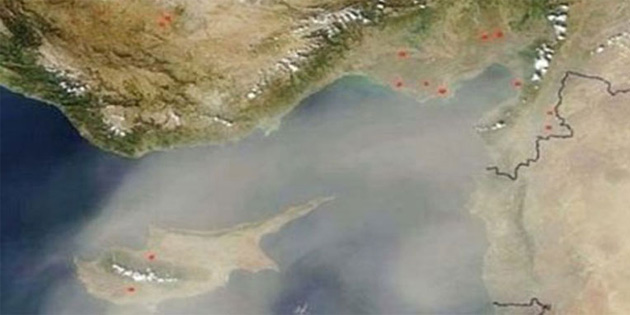 Tozlu hava bug�nden itibaren pazar g�ne kadar etkili olacak 