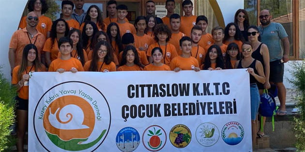 Kuzey Kbrs Cittaslow A Karpaz Kamp 30 ocuun katlmyla gerekletirildi 