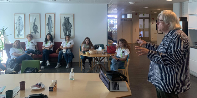 Ye�il Bilezik Proje ekibi Finlandiya’da �evre e�itimlerine kat�larak temaslarda bulundu 