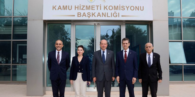 CUMHURBA�KANI’NDAN KAMU H�ZMET� KOM�SYONU’NA TEBR�K 