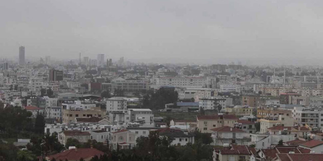 KUZEY AFR�KA’DAN TOZLU HAVA GELD� 