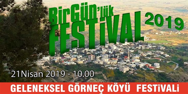 G�rne� El Makarnas� Festivali 21 Nisan'da 