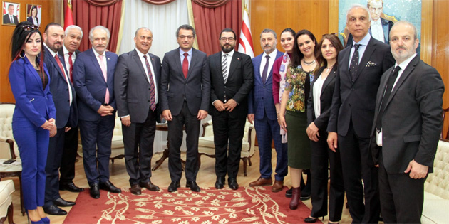 Ba�bakan Erh�rman, T�MB�FED ve R�B�AD heyetlerini kabul etti 