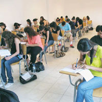 YD renci yerletirme ve burs snav yapld 
