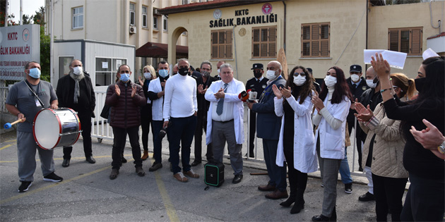 Pembe kk Psikiyatri Hastanesi alanlar 3’nc kez eylem yapt 