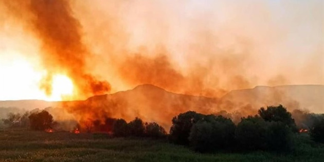 Son bir haftada iki yangn 