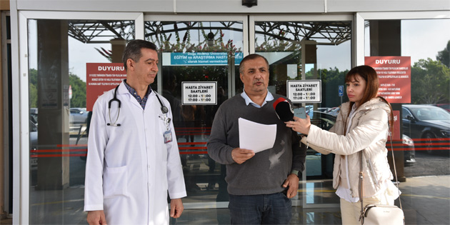 T�p-��, Gazima�usa Devlet Hastanesi'ndeki 'hekim s�k�nt�s�na' dikkat �ekti