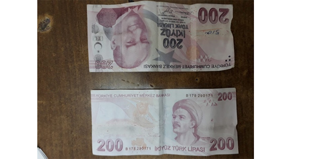 Sahte paraya dikkat 