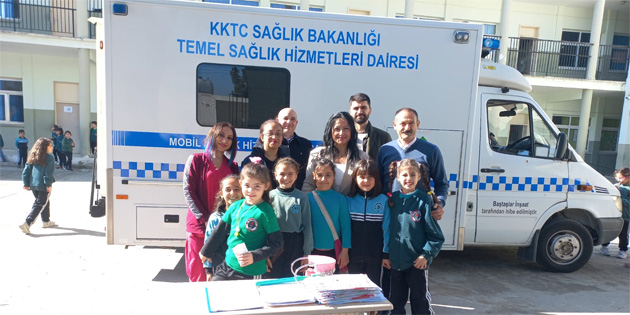 Salk Bakanl ilkokullarda az ve di taramalarna devam ediyor
