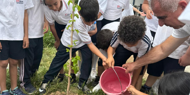 �pek Koza Festivali kapsam�nda “E�itim Projesi” ger�ekle�tirildi