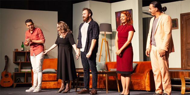 K�br�s Tiyatro Festivali �er�evesinde ‘Paraya Hay�r’ oyunu sahnelendi