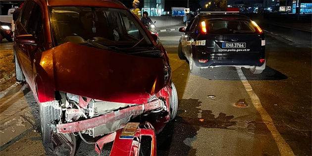 Hamitk�y’de zincirleme kaza 