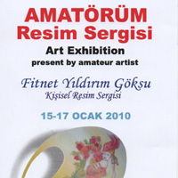 G�ksu’dan ‘AMAT�R�M’ sergisi 
