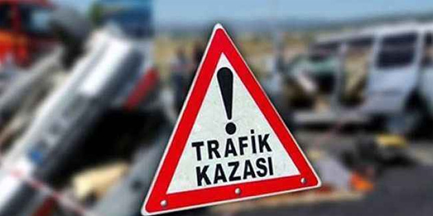 amlky-Ylmazky anayolunda trafik kazas