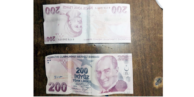 200 TL'L�K BANKNOTLARA D�KKAT 